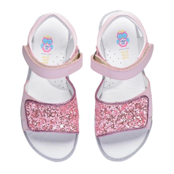 Сандалі ортопедичні для дівчинки, рожеві (арт.LEO-1466), Theo Leo (Туреччина)