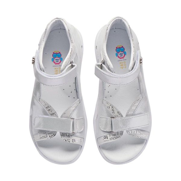 Сандалі ортопедичні для дівчинки, срібні (арт.LEO-235 SIL), Theo Leo (Туреччина)