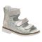 Сандалі ортопедичні для дівчинки, срібні (арт. LEO-283 SIL), Theo Leo (Туреччина)