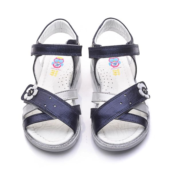 Сандалі ортопедичні для дівчинки, сині (арт.LEO-732), Theo Leo (Туреччина)