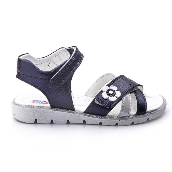 Сандалі ортопедичні для дівчинки, сині (арт.LEO-732), Theo Leo (Туреччина)
