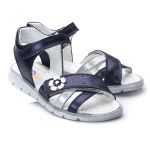 Сандалі ортопедичні для дівчинки, сині (арт.LEO-732), Theo Leo (Туреччина)