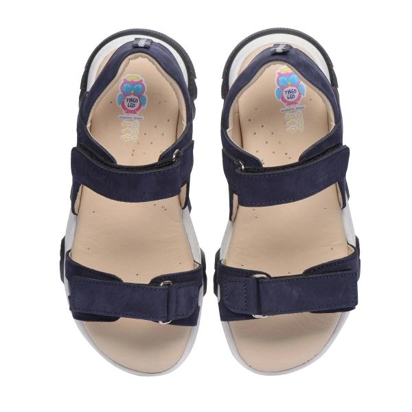 Сандалі ортопедичні для хлопчика, сині (арт.LEO-1456), Theo Leo (Туреччина)