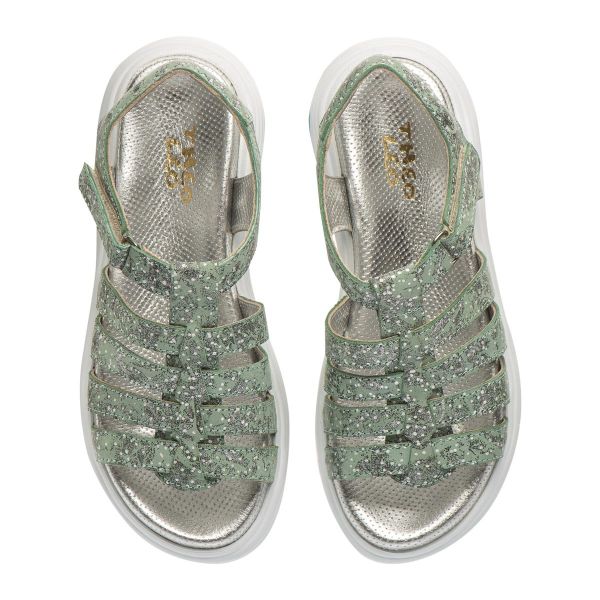 Сандалі профілактичні для дівчинки, м'ятні (арт. LEO-R1 TUR), Theo Leo (Туреччина)