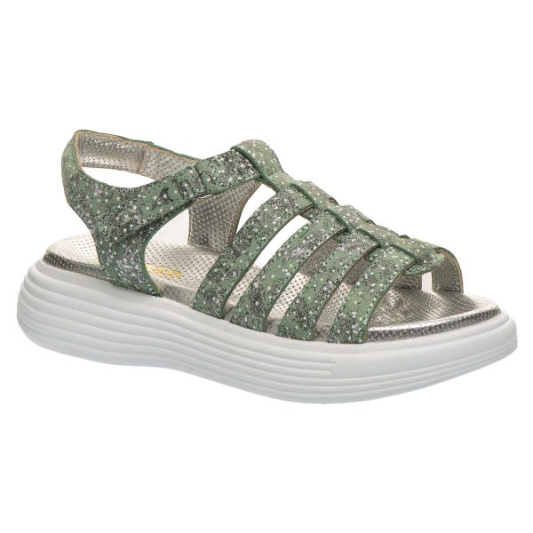 Сандалі профілактичні для дівчинки, м'ятні (арт. LEO-R1 TUR), Theo Leo (Туреччина)