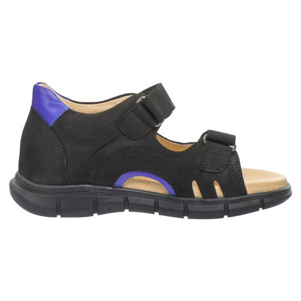 Сандалі профілактичні для хлопчиків, чорні (арт. LEO-3324 BL), Theo Leo (Туреччина)