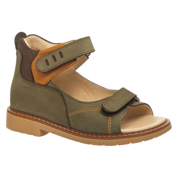 Сандалі профілактичні для хлопчиків, хакі (арт.LEO-777 KH), THEO LEO (Туреччина)