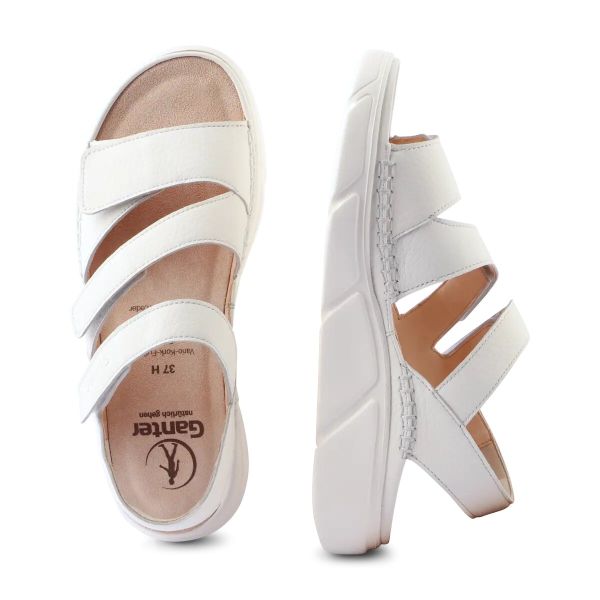 Сандалі жіночі Halina, молочний (арт. 1-20 0470 0800), Ganter