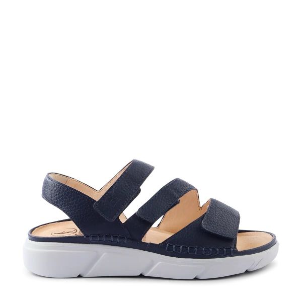 Сандалі жіночі Halina, темно-синій (арт. 1-20 0470 0800), Ganter