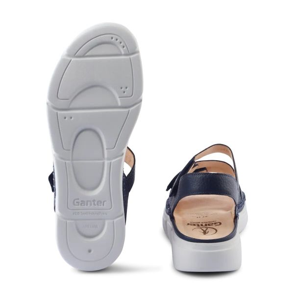 Сандалі жіночі Halina, темно-синій (арт. 1-20 0470 0800), Ganter