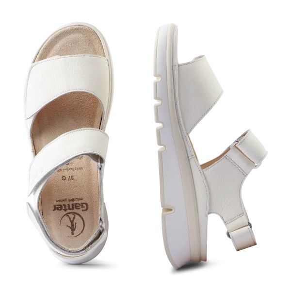 Сандалі жіночі ортопедичні Gianna, молочний (арт. 1-20 0611 0800), Ganter