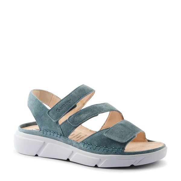 Сандалі жіночі ортопедичні Halina, бірюзовий (арт. 1-20 0472 3300), Ganter