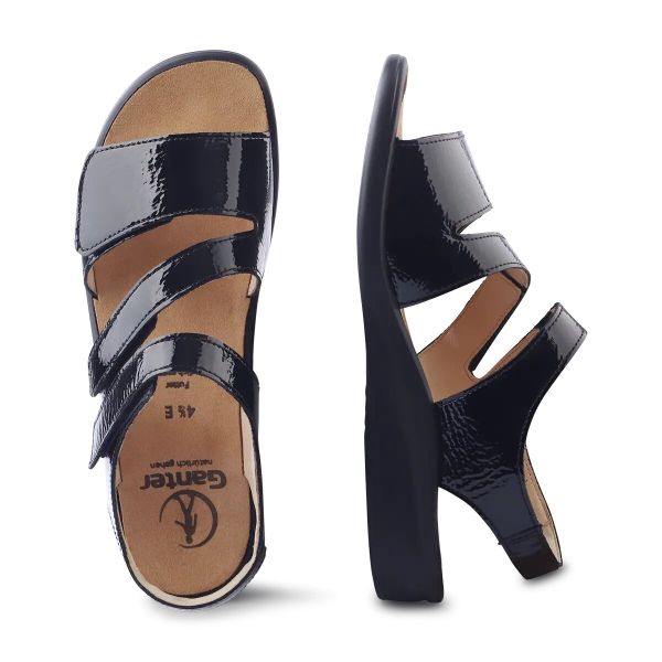 Сандалі жіночі ортопедичні Sonnika, чорний (арт. 1-20 2894 0100), Ganter