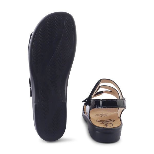 Сандалі жіночі ортопедичні Sonnika, чорний (арт. 1-20 2894 0100), Ganter
