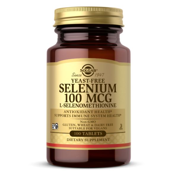 Selenium Yeast-Free 100mcg - 100 tabs Selenium Yeast-Free 100mcg - 100 tabs
