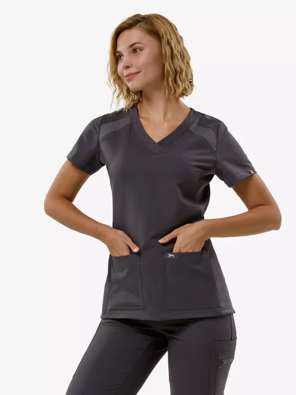 Шеллі Жіночий Медичний Костюм графіт