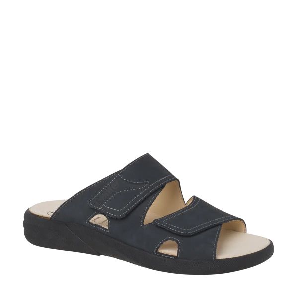 Шльопанці чоловічі ортопедичні Harry, темно-сині (арт. 1-25 7022 3100), Ganter