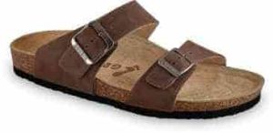 Шльопанці ортопедичні чоловічі Edith, Grubin коричневий