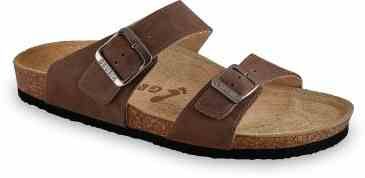 Шльопанці ортопедичні чоловічі Edith, Grubin коричневий