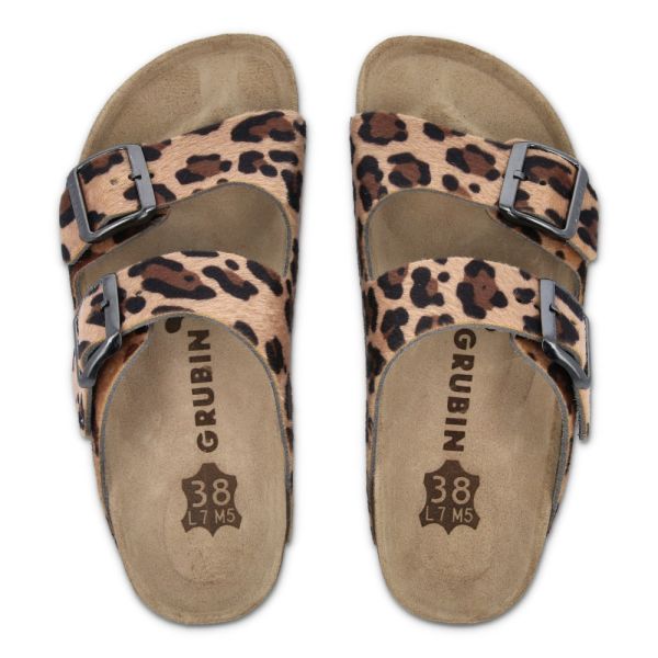Шлепанцы ортопедические женские Arizona, Grubin (арт. gr-3366) тигровый