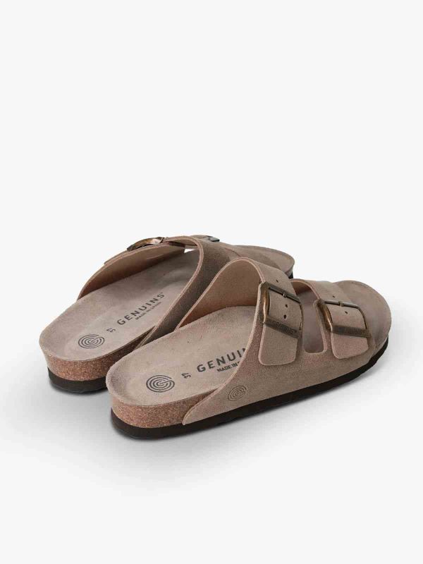 Шлепанцы ортопедические женские Hawaii, св.коричневый, G106000, TM Genuins (Испания)