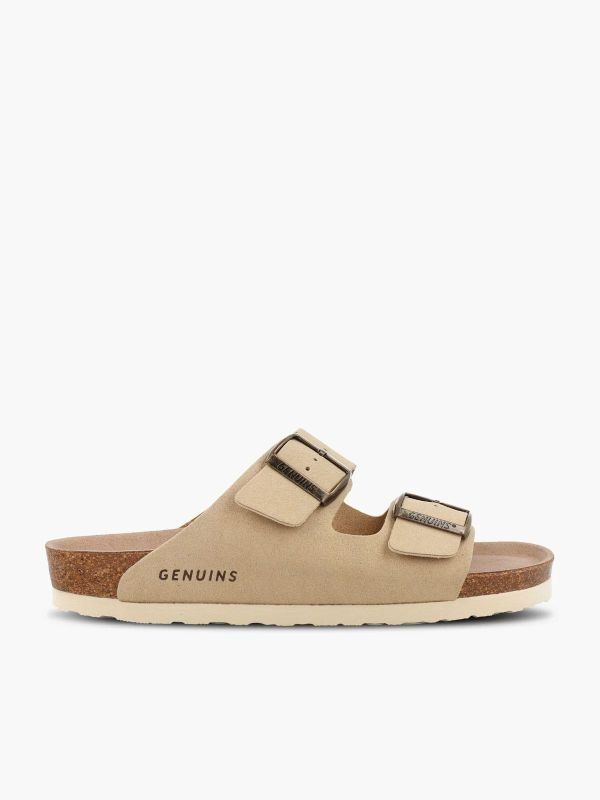 Шльопанці ортопедичні жіночі Hawaii Vegan, пісочний, G106256, TM Genuins (Іспанія)