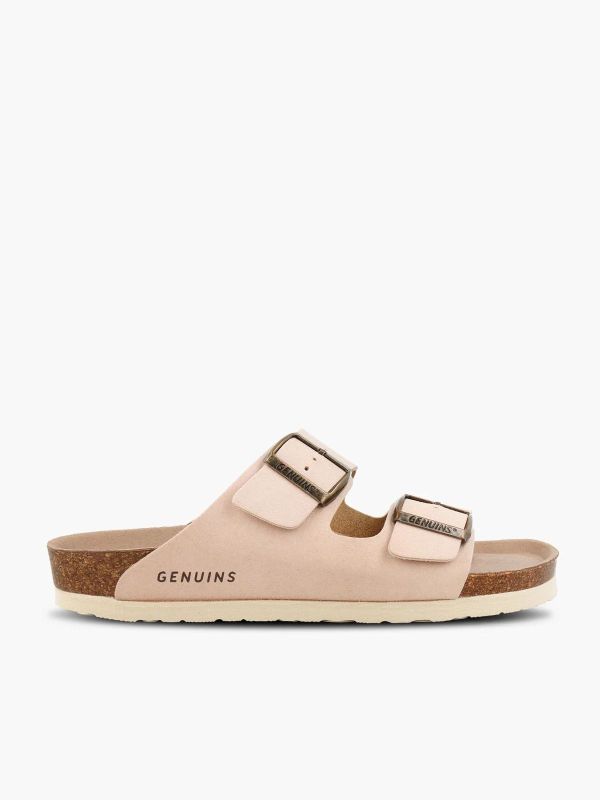 Шльопанці ортопедичні жіночі Hawaii Vegan, св.бежевий, G106257, TM Genuins (Іспанія)