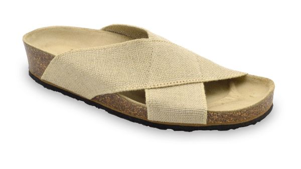 Шлепанцы ортопедические женские Iva, Grubin бежевый