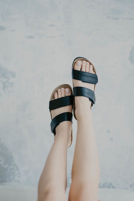 Шлепанцы ортопедические женские Malta, Grubin (арт. gr-59365) черный