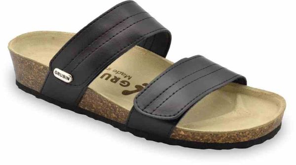 Шльопанці ортопедичні жіночі Malta, Grubin (арт. gr-59365) чорний