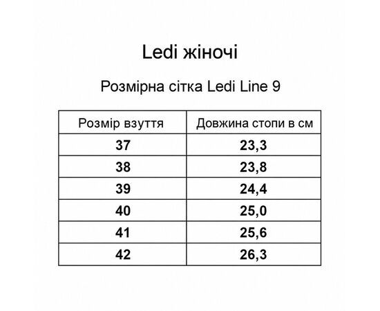 Шлепанці жіночі анатомічні Anatomic LED-92, мокко, Ledi