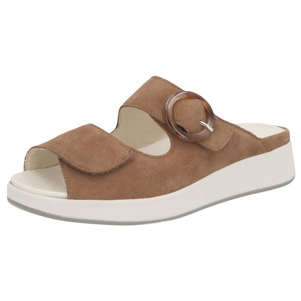 Шльопанці жіночі Hannah, карамельний (арт. 7 75035 30822), Solidus