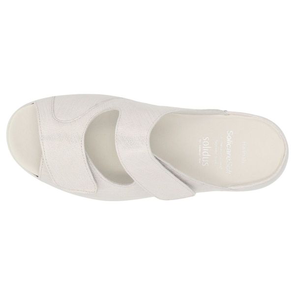 Шльопанці жіночі Hannah Solicare, білий/стрейч (арт. 7 75502 10341), Solidus