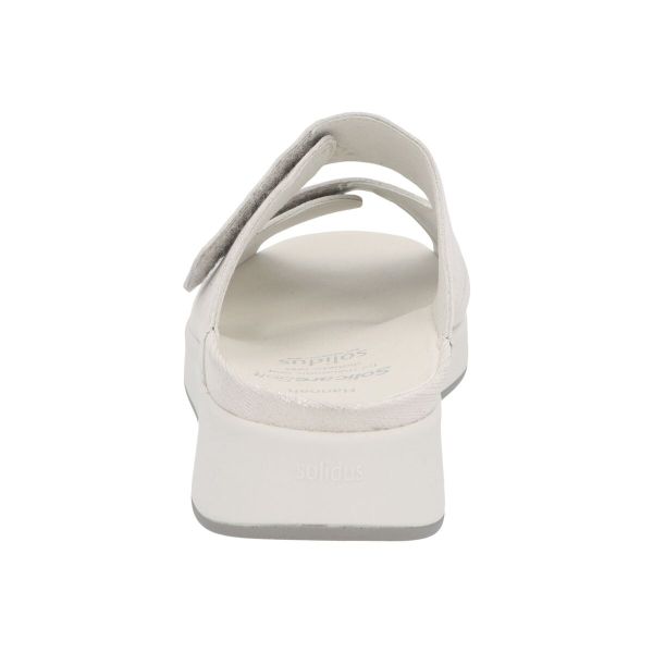 Шльопанці жіночі Hannah Solicare, білий/стрейч (арт. 7 75502 10341), Solidus