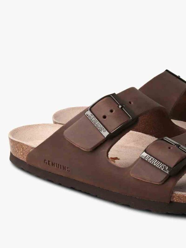 Шльопанці жіночі ортопедичні Hawaii, коричневий, G104364, TM Genuins (Іспанія)