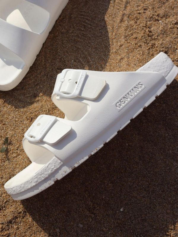 Шльопанці жіночі ортопедичні Mallorca EVA, білий, G106700, TM Genuins (Іспанія)