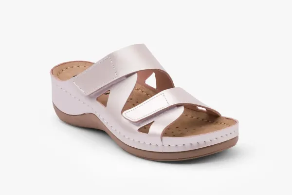 Женские шлепанцы Leon Перламутровый 906-perl ортопедия