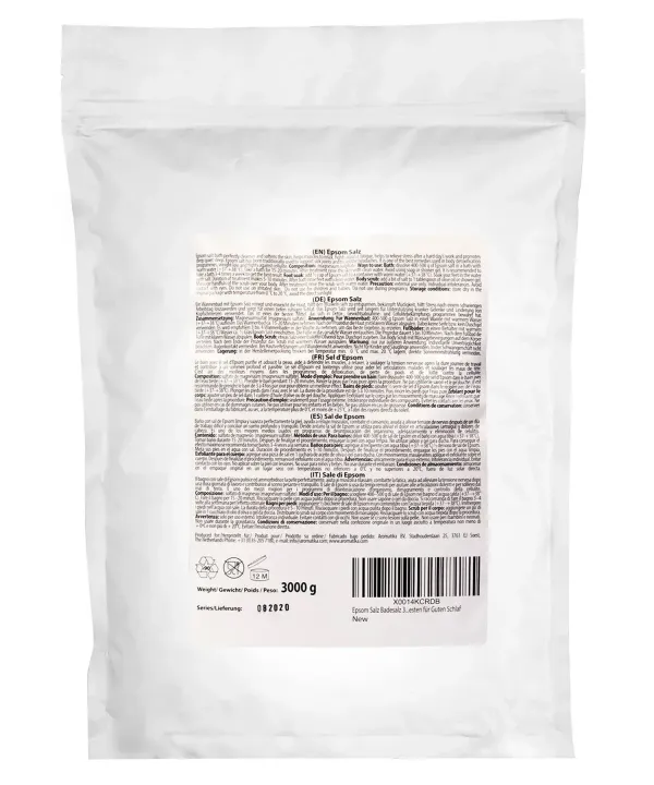 Сіль Епсома (англійська) 3 кг Ароматика