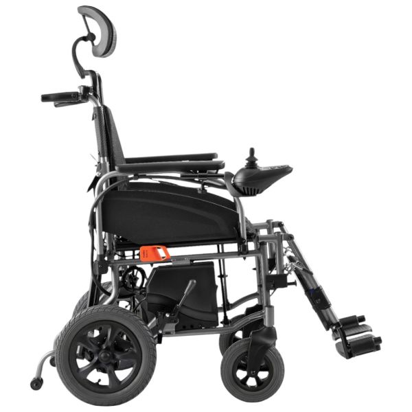 Складная электротележка с раскладной спинкой и подголовником OSD-D130HL