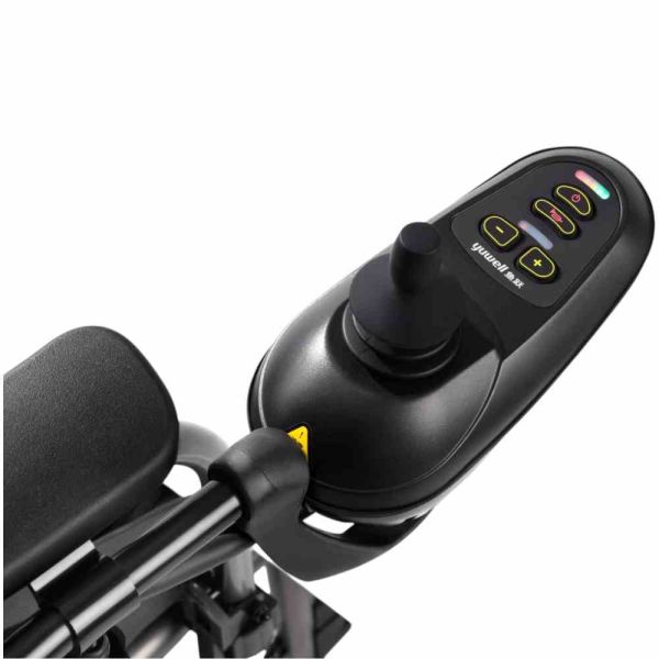 Складная электротележка с раскладной спинкой и подголовником OSD-D130HL