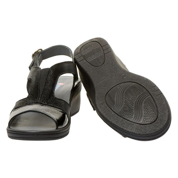 Жіночі анатомічні босоніжки, чорний (арт.1365803), TM SoftMode (Туреччина)