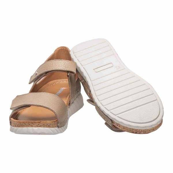 Сандалии анатомические женские, бежевый, (арт.229923), TM SoftMode (Турция)