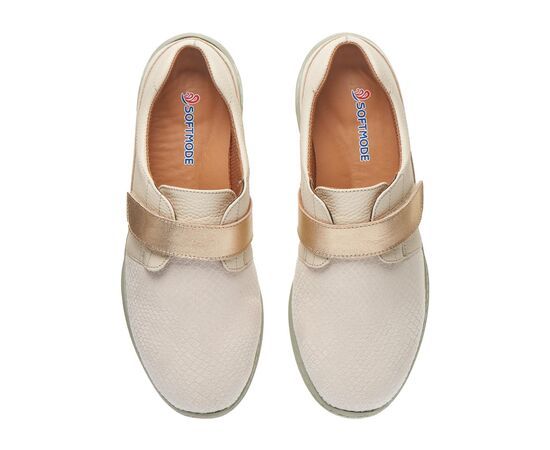Жіночі анатомічні туфлі Bolle, бежевий, TM SoftMode (Туреччина), арт.Bolle-G-23_beige