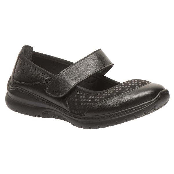 Жіночі анатомічні туфлі, чорний (арт.Boston), TM SoftMode (Туреччина)