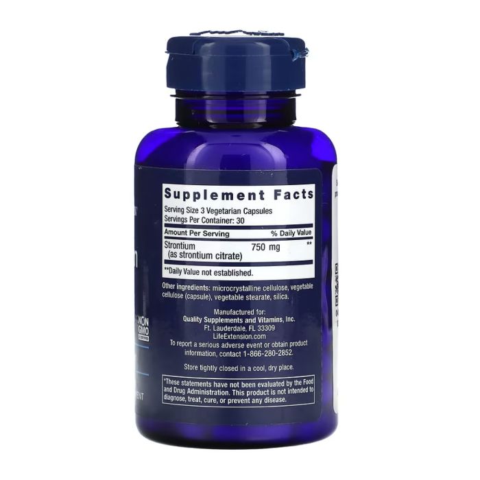 Strontium Caps 750 mg - 90 vcaps (До 02.26)
