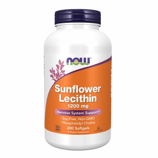 Sunflower Lecithin 1200mg - 200 sgels Sunflower Lecithin 1200mg - 200 sgels