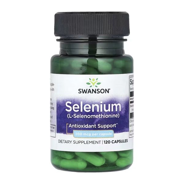 Swanson SeMSC Selenium – Селен для клітинного захисту, простати, щитовидки та імунітету 200 мг - 120caps Swanson SeMSC Selenium – Селен для клітинного захисту, простати, щитовидки та імунітету 200 мг - 120caps