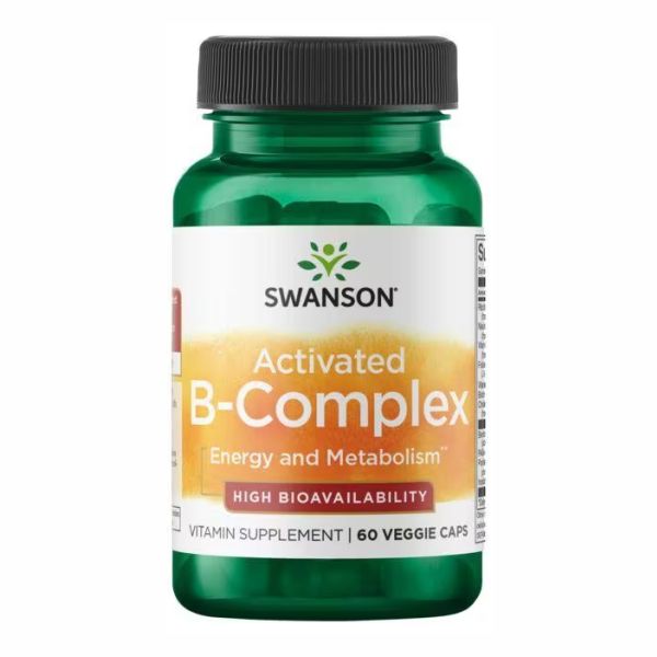 В комплекс Swanson B-Complex High Bioavailability - 60veg caps