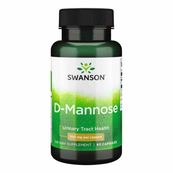 Swanson D-Mannose – Натуральная поддержка мочевого пузыря и мочевыводящих путей 700mg - 60caps Swanson D-Mannose – Натуральная поддержка мочевого пузыря и мочевыводящих путей 700mg - 60caps