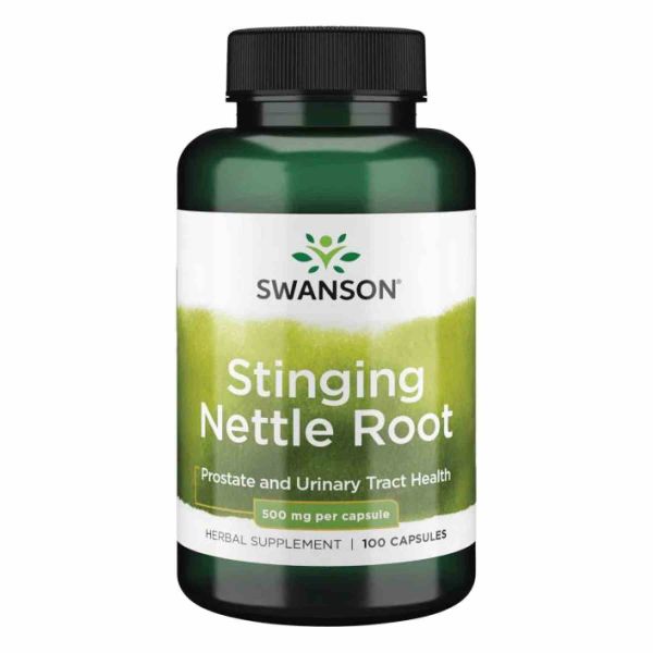 Корень крапивы двудомной Swanson Stinging Nettle Root 500 mg - 100caps